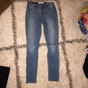 PacSun Bullhead Mid Rose Jeggings